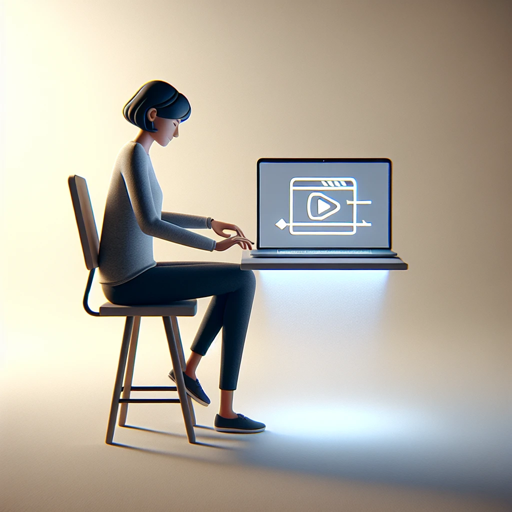"Step-by-step visual guide for manually adding closed captions to videos, demonstrating the editing process on a video editing software interface."