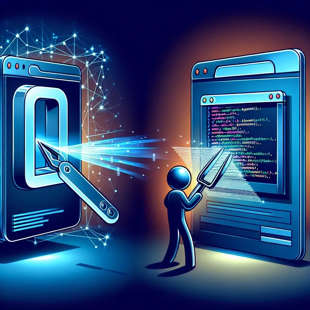 "Comparison of headless browsers and HTML scrapers for web data extraction showcased in a visual guide, highlighting their key features and differences in usage."