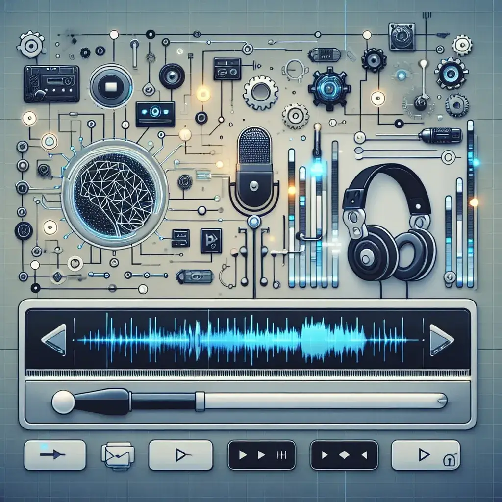 "Adobe Premiere Pro interface showcasing AI sound cleanup features, designed for U.S. video editors enhancing audio quality in their projects."