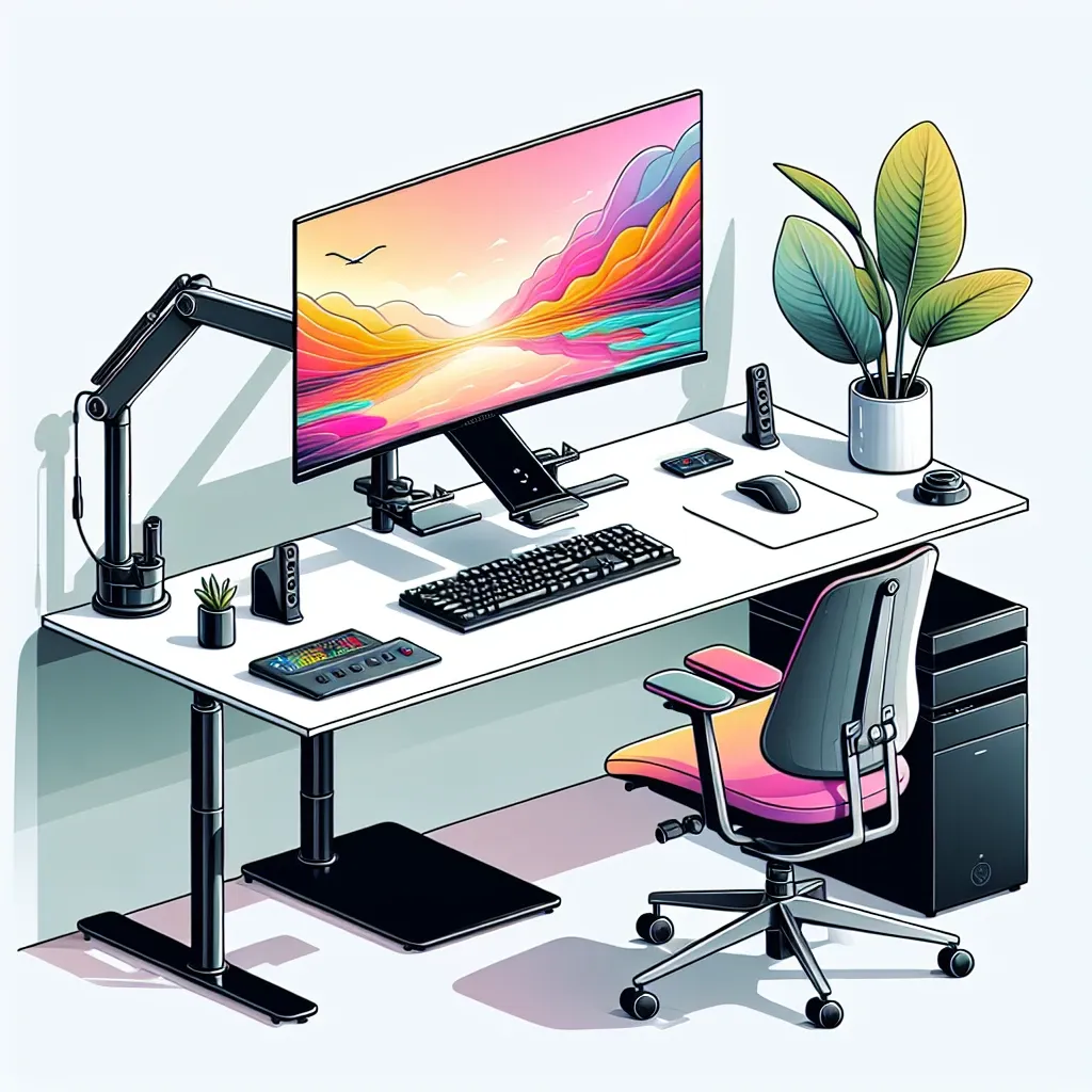 Are there OLED monitors with adjustable stands?